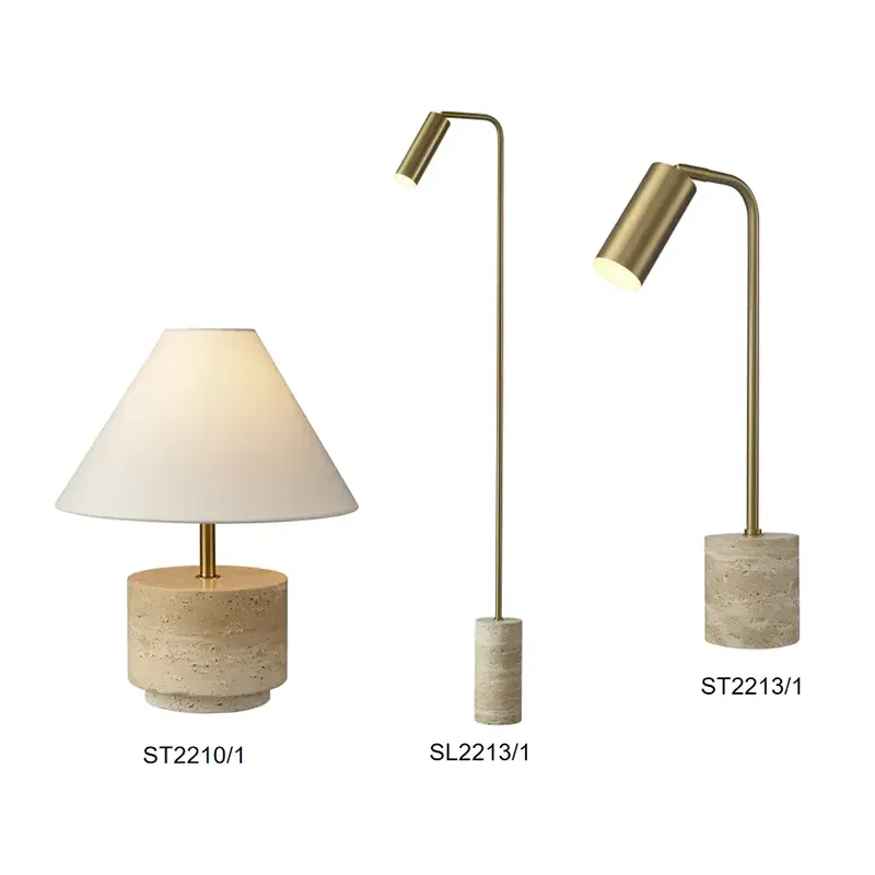 Por que o abajur de travertino se tornou a melhor escolha para o design moderno e minimalista de iluminação doméstica?