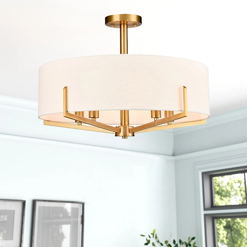 Como escolher um lustre moderno em tecido branco para diferentes espaços interiores Como escolher um lustre moderno em tecido branco para diferentes espaços interiores