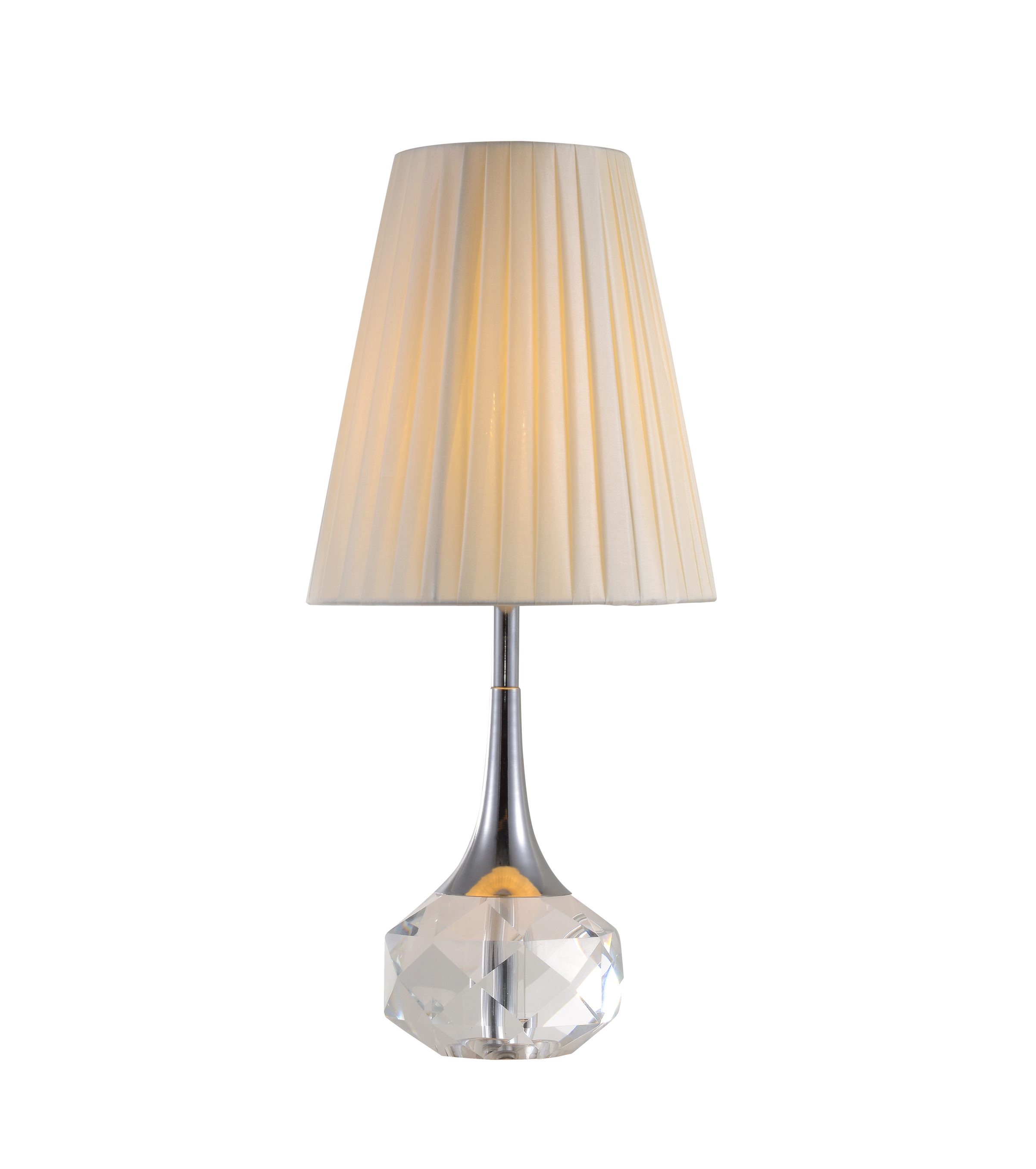 Candeeiro de mesa de cristal de projeto de hotel moderno